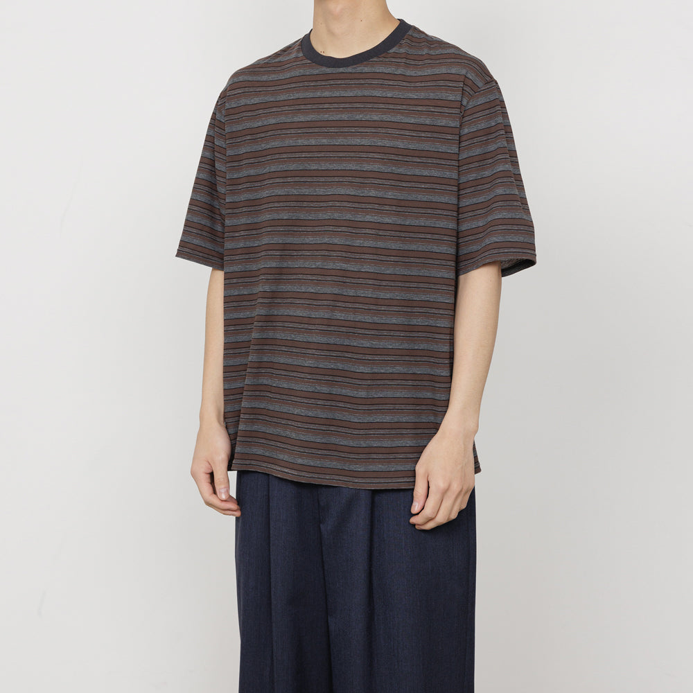 BORDER TEE ORGANIC x MELANGE