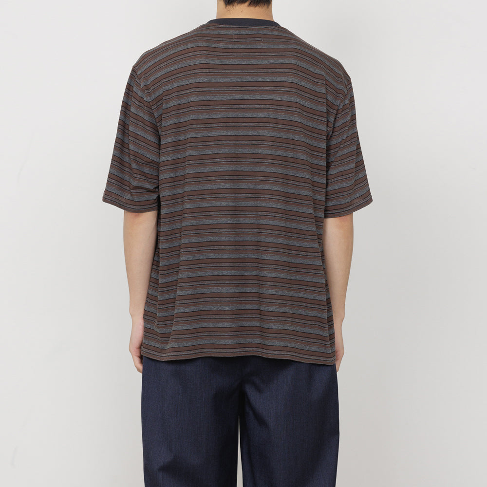 BORDER TEE ORGANIC x MELANGE