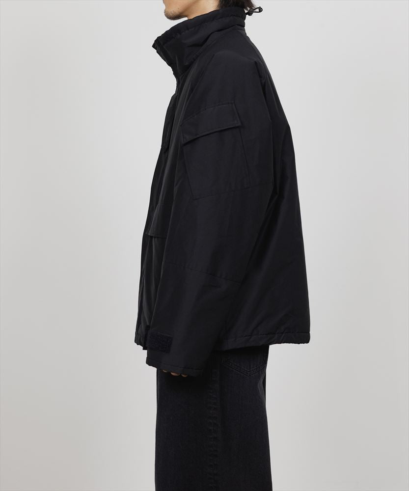 PUFFED ECWCS JACKET ORGANIC COTTON SILK HIGH COUNT TYPEWRITER