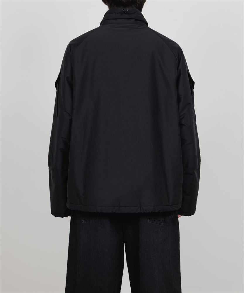 PUFFED ECWCS JACKET ORGANIC COTTON SILK HIGH COUNT TYPEWRITER