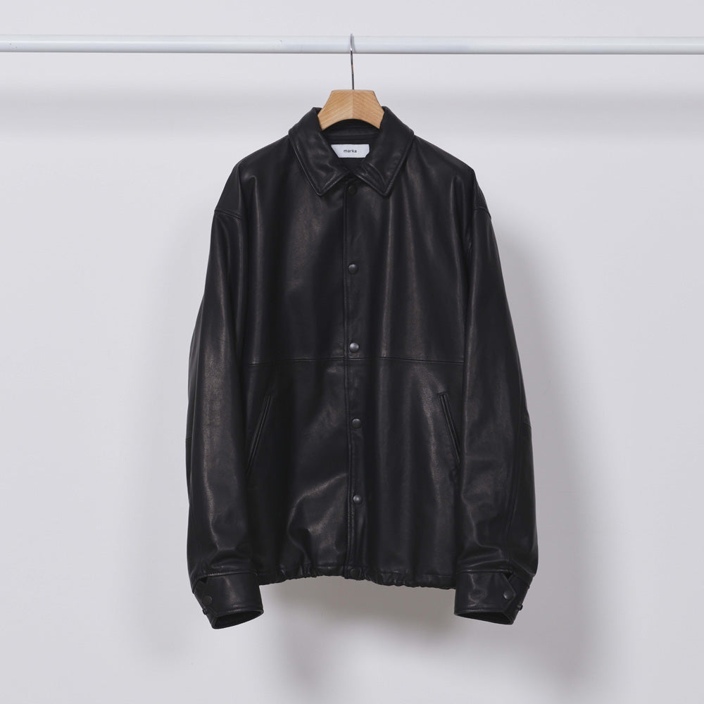 LEATHER COACH JACKET