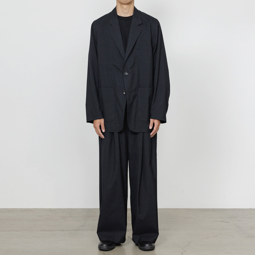 marka(マーカ) - TWO TUCK BAGGY TROUSERS WOOL TROPICAL WASHER – Area