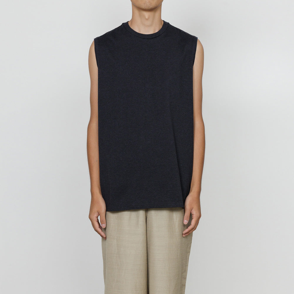 SLEEVELESS TEE 40/2 ORGANIC COTTON