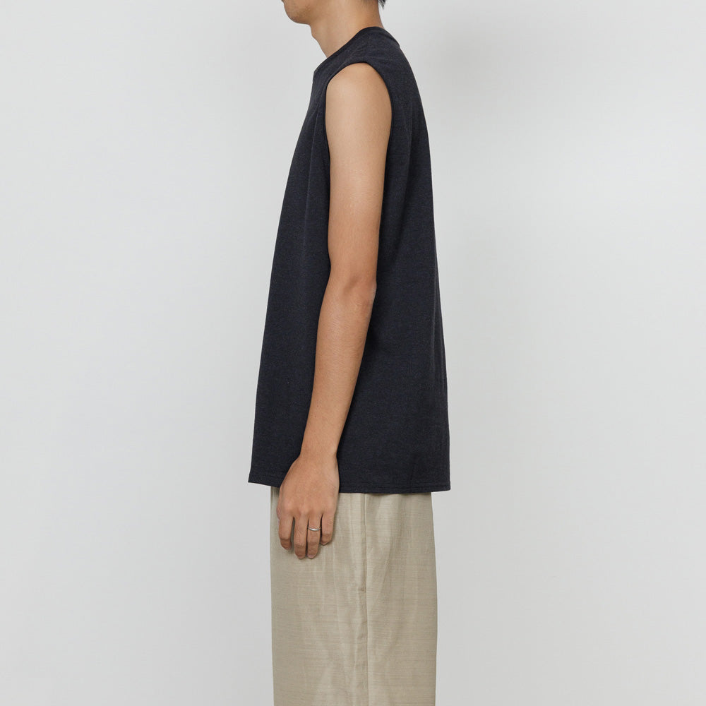 SLEEVELESS TEE 40/2 ORGANIC COTTON