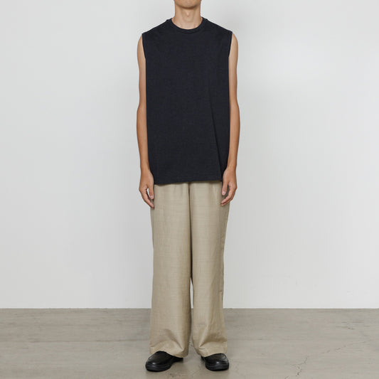  SLEEVELESS TEE 40/2 ORGANIC COTTON  