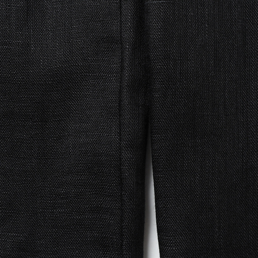 WIDE CYLINDER FIT EASY PANTS LINEN GAUZE DOUBLE CLOTH