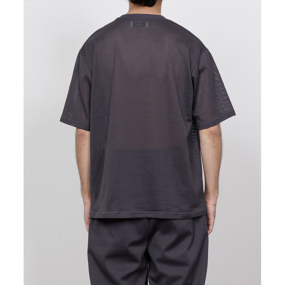 CREW NECK TEE ORGANIC COTTON MESH