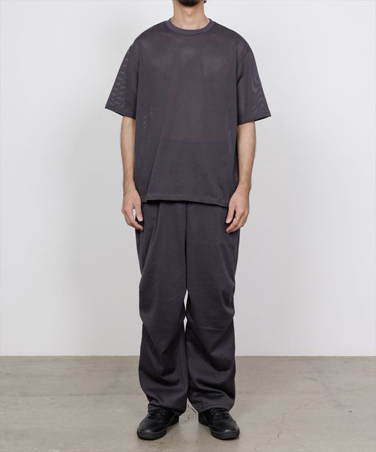  CREW NECK TEE ORGANIC COTTON MESH  