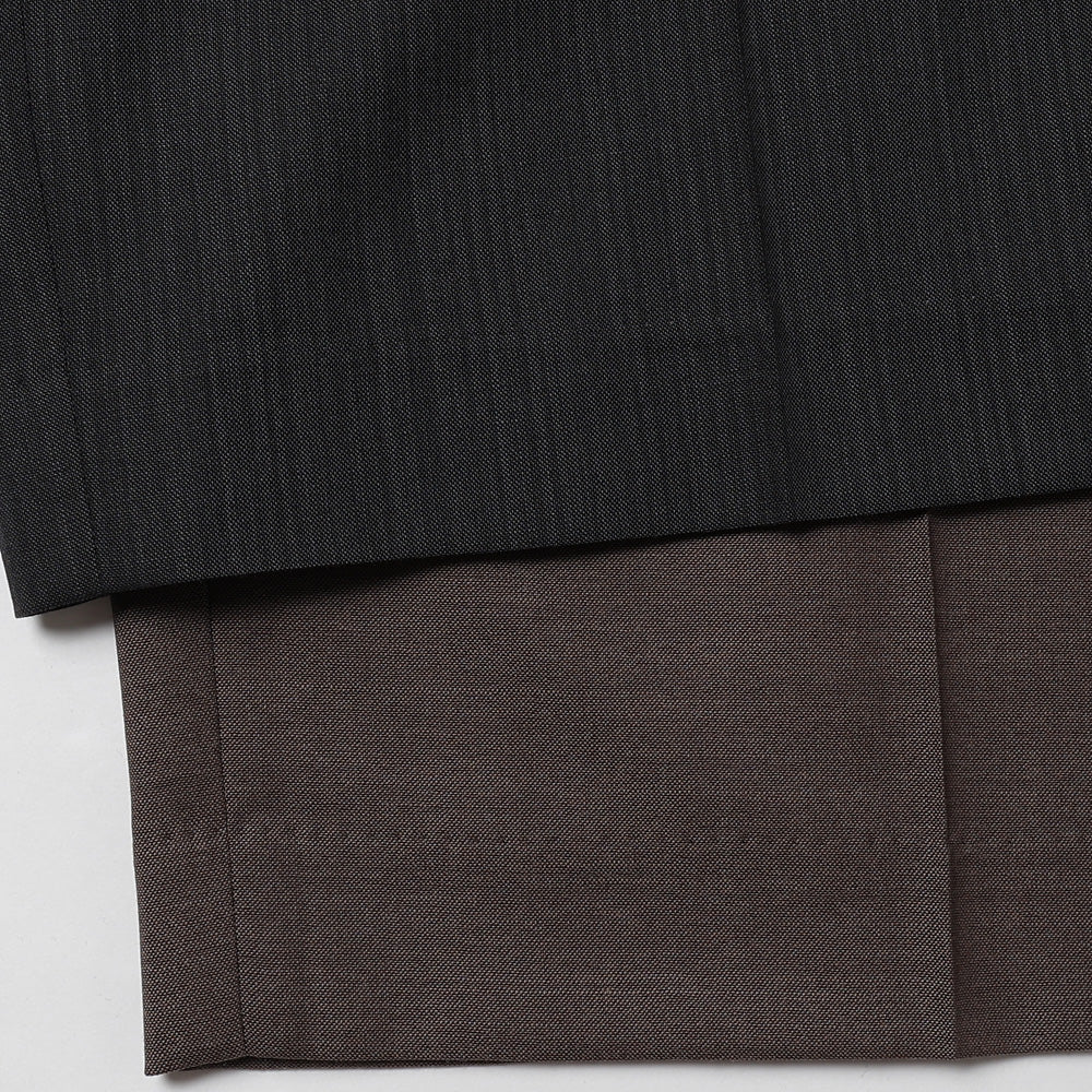 ONE TUCK WIDE TROUSERS WOOL HIGH TWIST TROPICAL