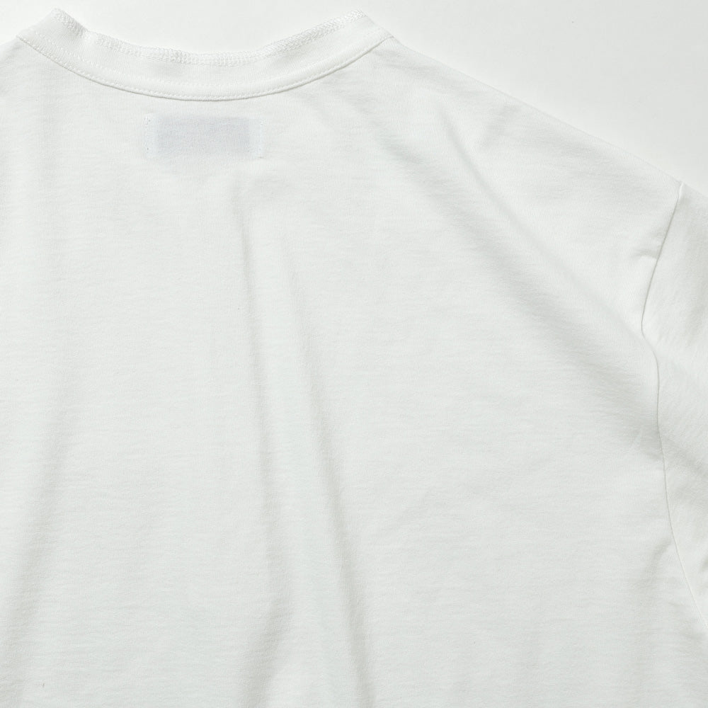 HENLEY NECK TEE ORGANIC COTTON OPEN END YARN