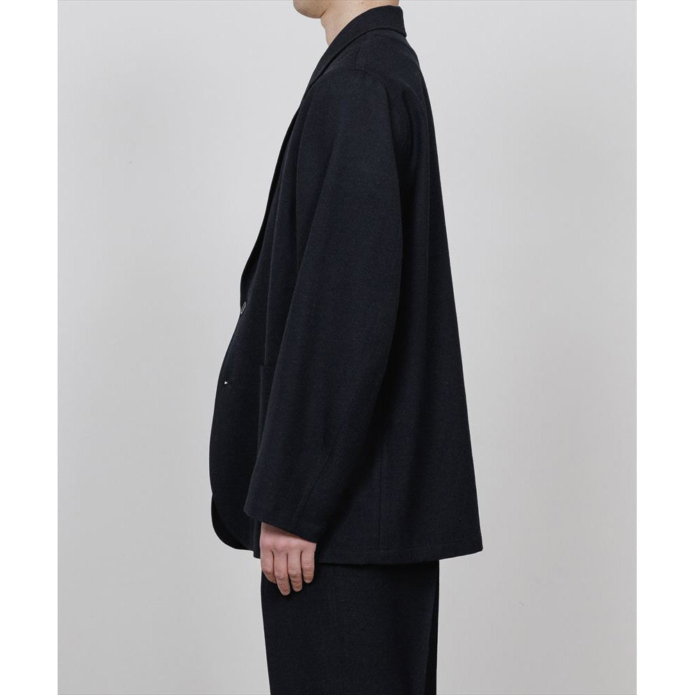 STROLL AROUND JACKET TUMBLED WOOL SERGE