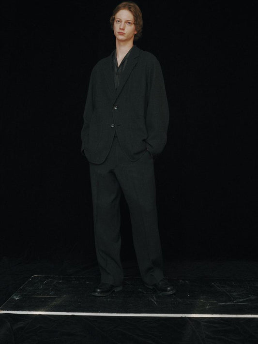  STROLL AROUND JACKET TUMBLED WOOL SERGE  