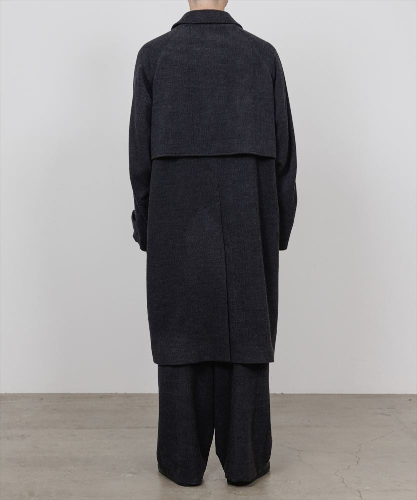 RAGLAN SLEEVES COAT SUPER120s WOOL CORDUROY