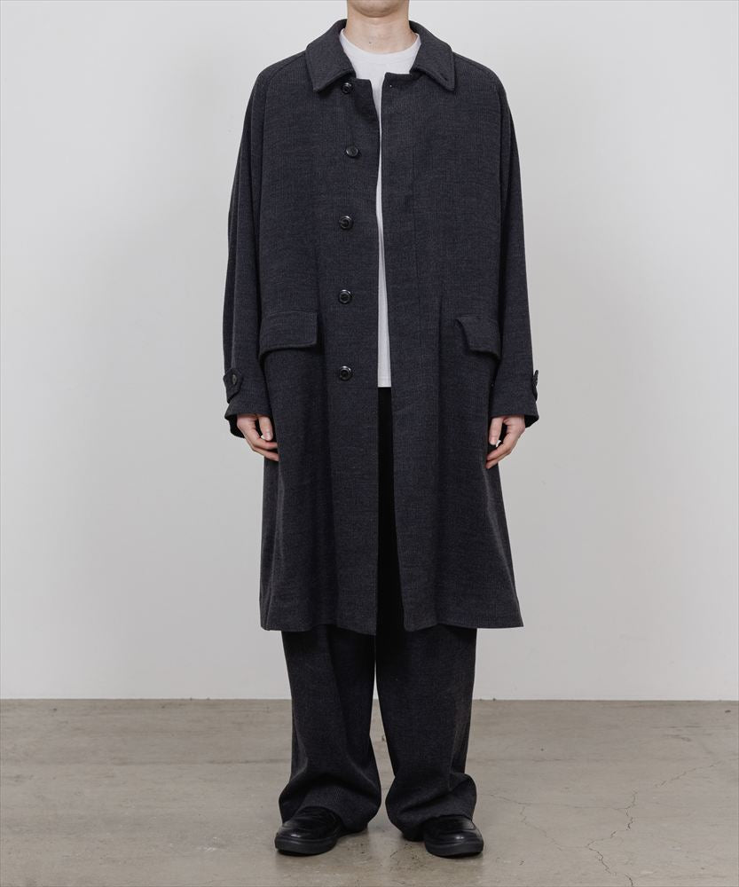 RAGLAN SLEEVES COAT SUPER120s WOOL CORDUROY