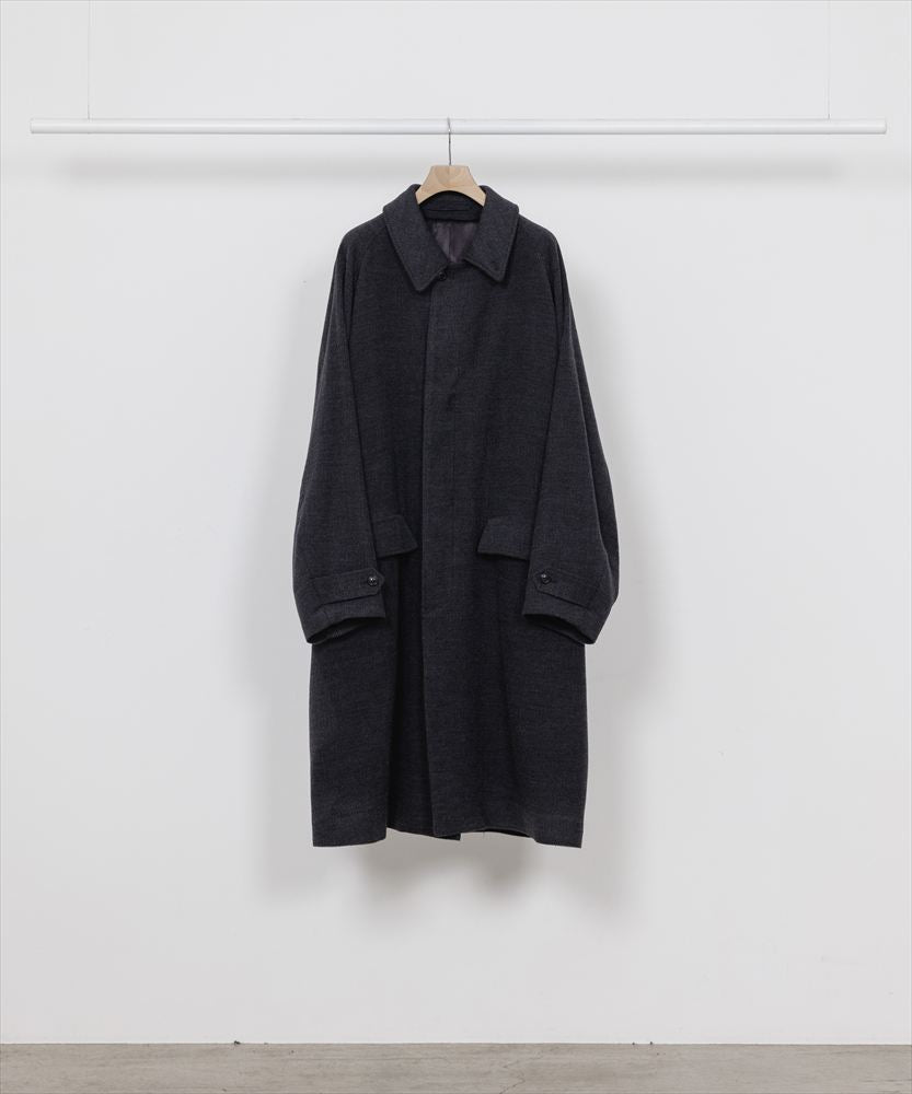 RAGLAN SLEEVES COAT SUPER120s WOOL CORDUROY