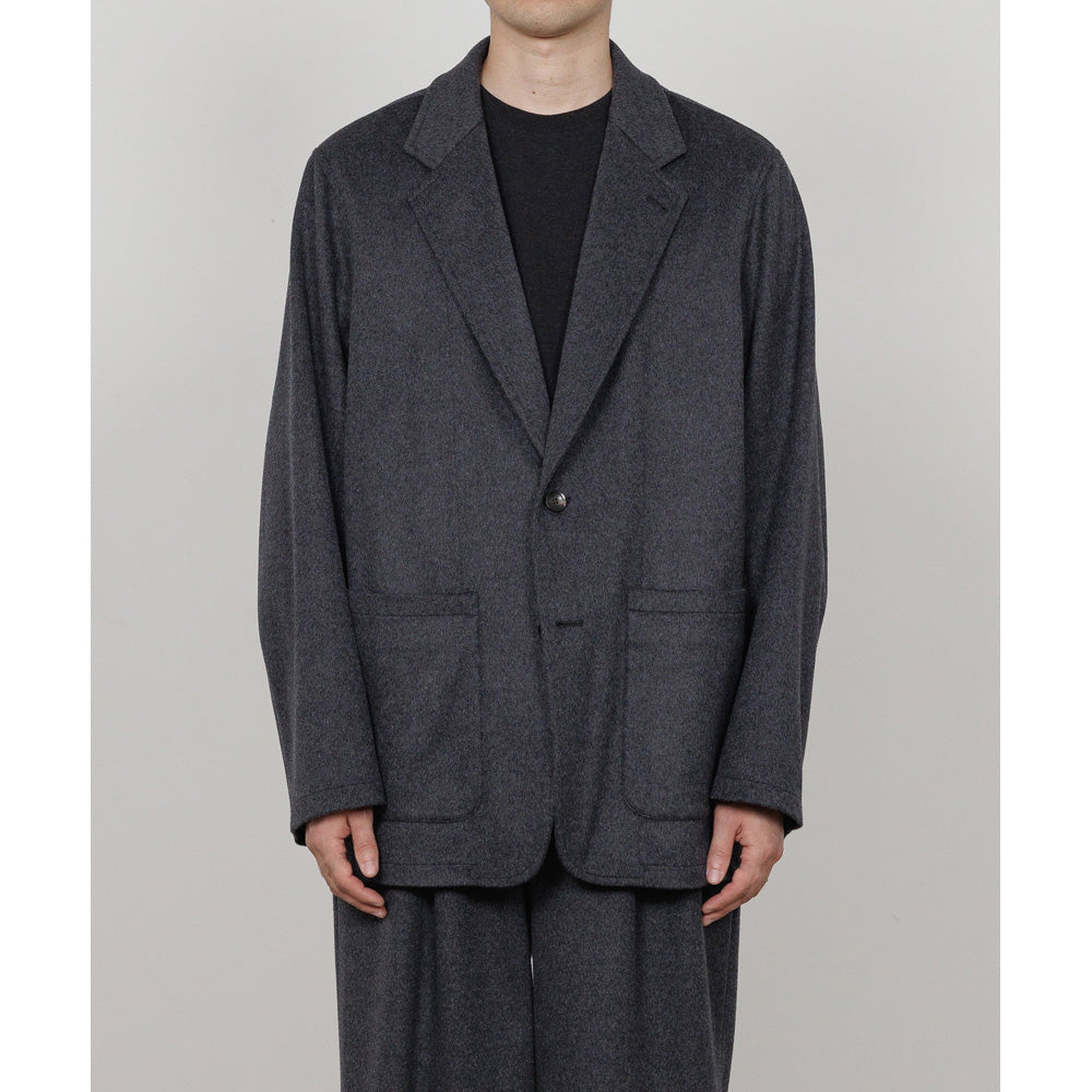 STROLL AROUND JACKET WOOL SILK CASHMERE BEAVER