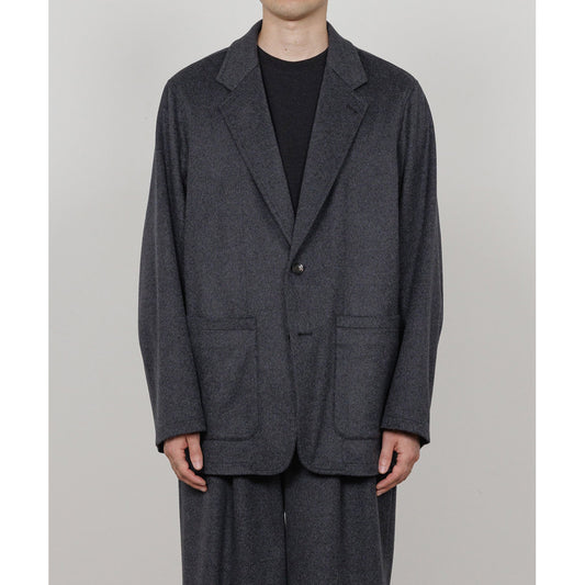  STROLL AROUND JACKET WOOL SILK CASHMERE BEAVER  