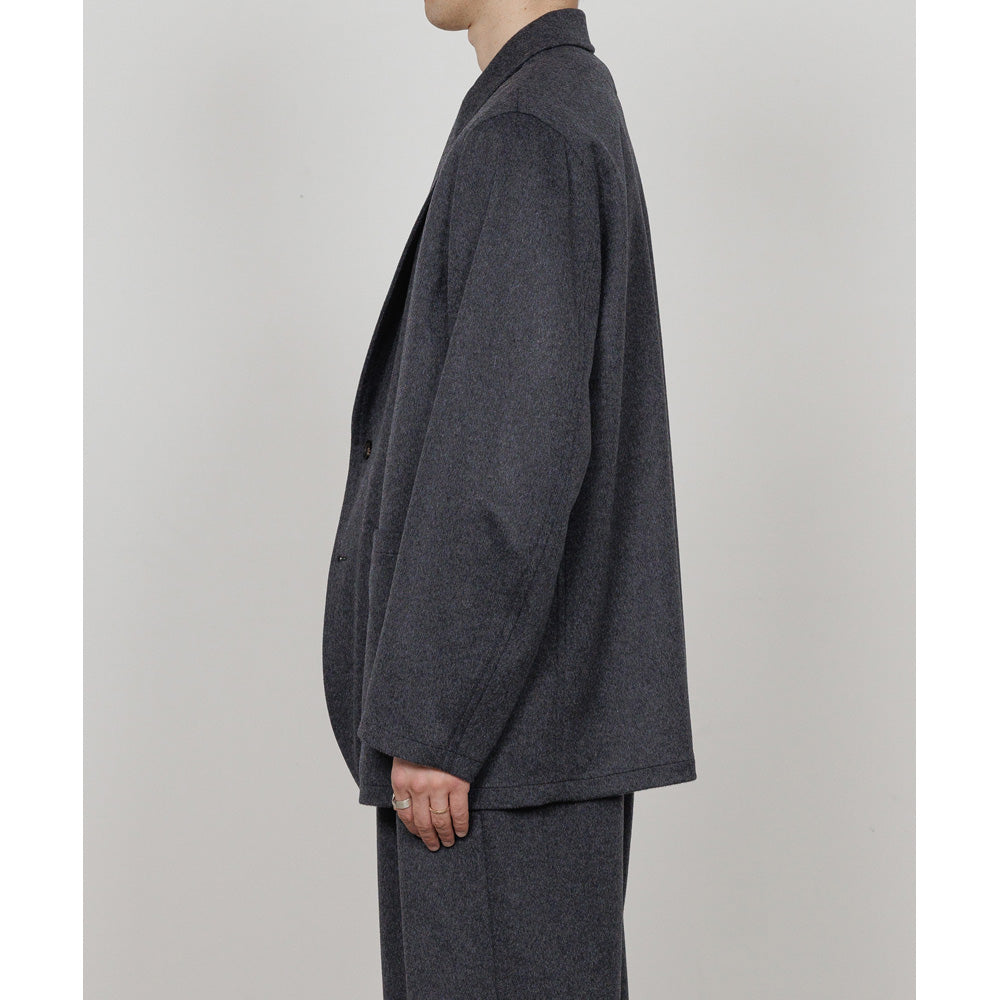 STROLL AROUND JACKET WOOL SILK CASHMERE BEAVER