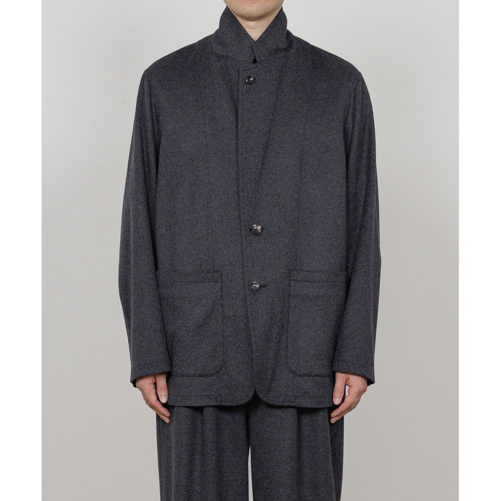 STROLL AROUND JACKET WOOL SILK CASHMERE BEAVER
