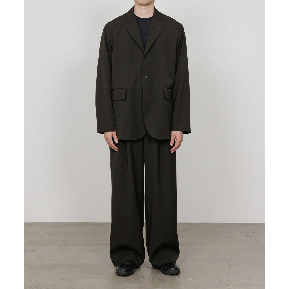 REFINED STROLL JACKET WOOL GABARDINE WASHER TUMBLER