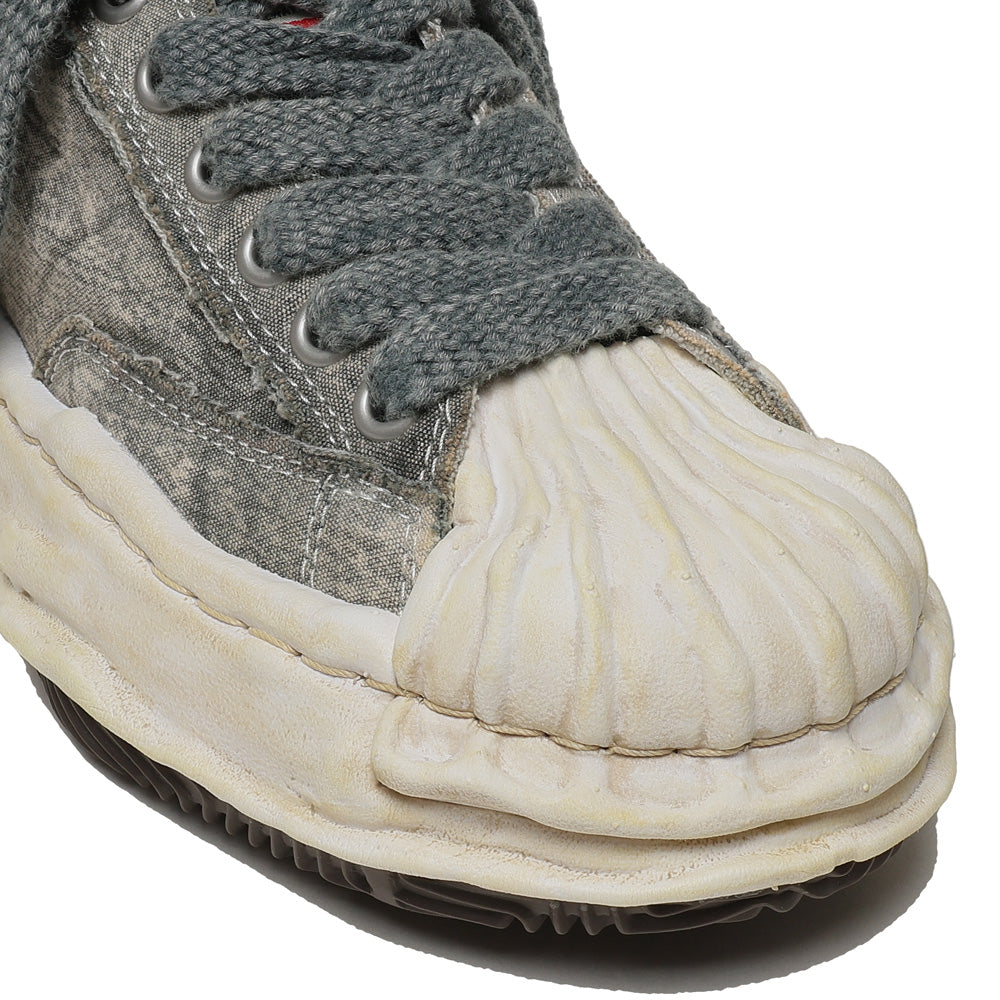 (BLAKEY) OG Sole Bleached Canvas Low-top Sneaker GRAY