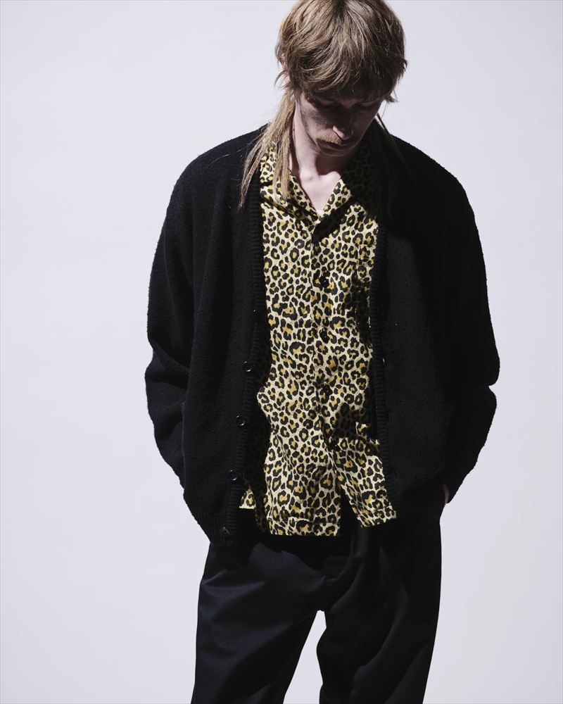 Grainy Cotton Knit Cardigan