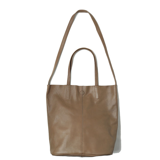  3WAY MEDIUM TOTE (S) (CAMEL)  