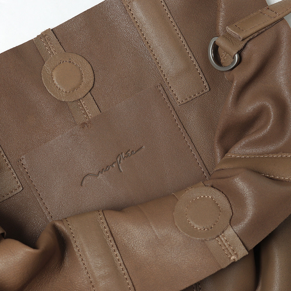 3WAY MEDIUM TOTE (S) (CAMEL)