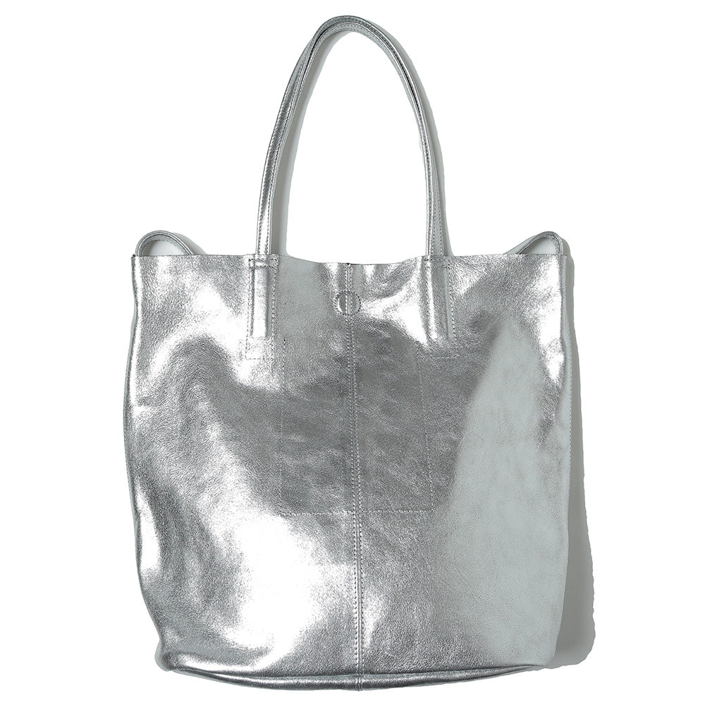 3WAY MEDIUM TOTE (S) (SILVER)