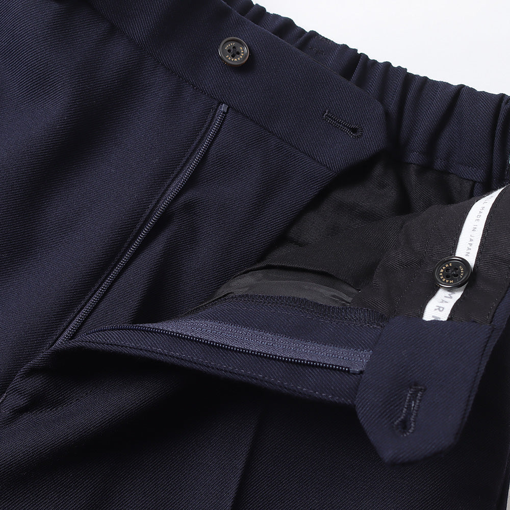 FLAT FRONT TROUSERS ORGANIC WOOL SURVIVAL CLOTH