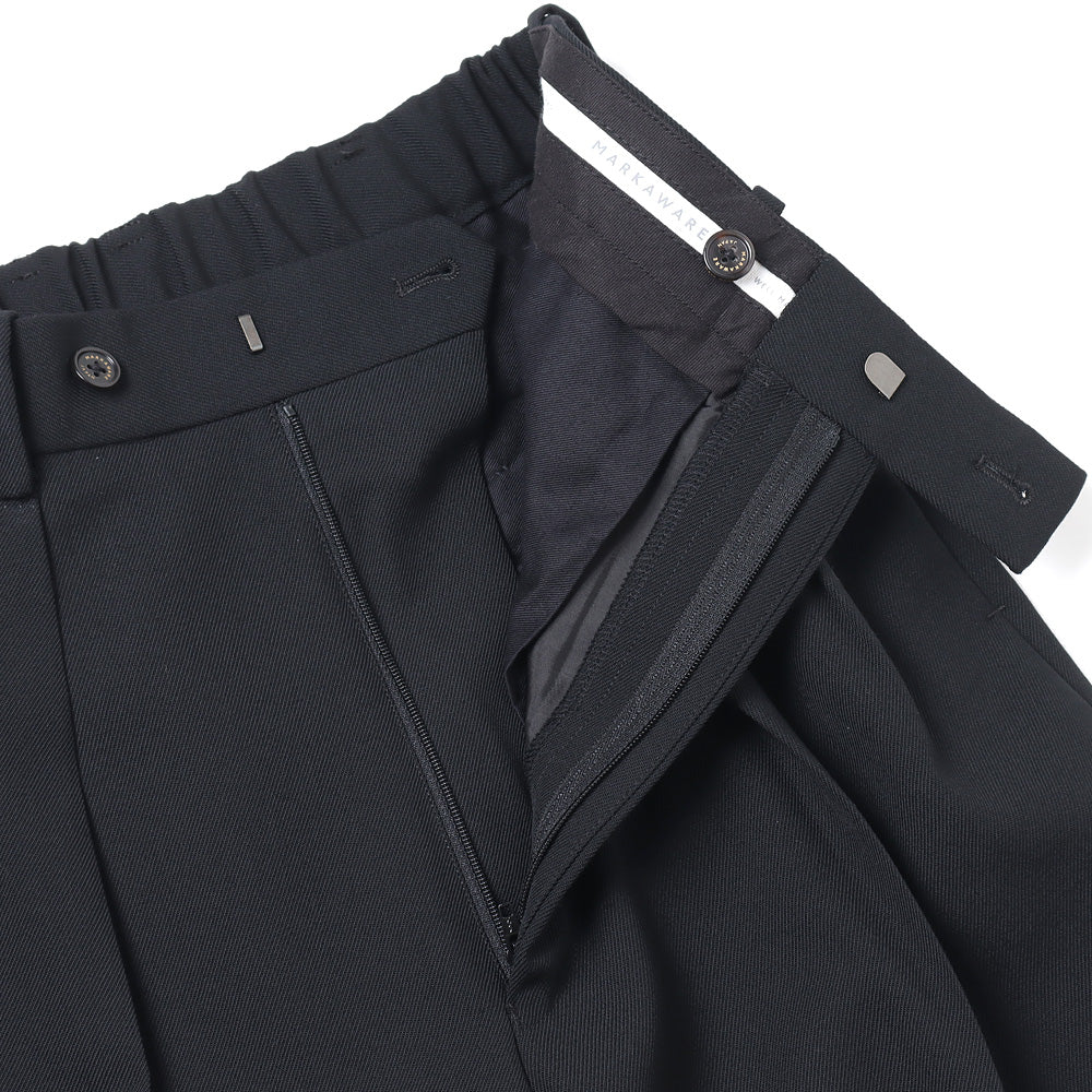 DOUBLE PLEATED TROUSERS ORGANIC WOOL SURVIVAL CLOTH