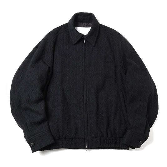  Draping Big Yoke Raglan Drizzler Jacket N Tweed  