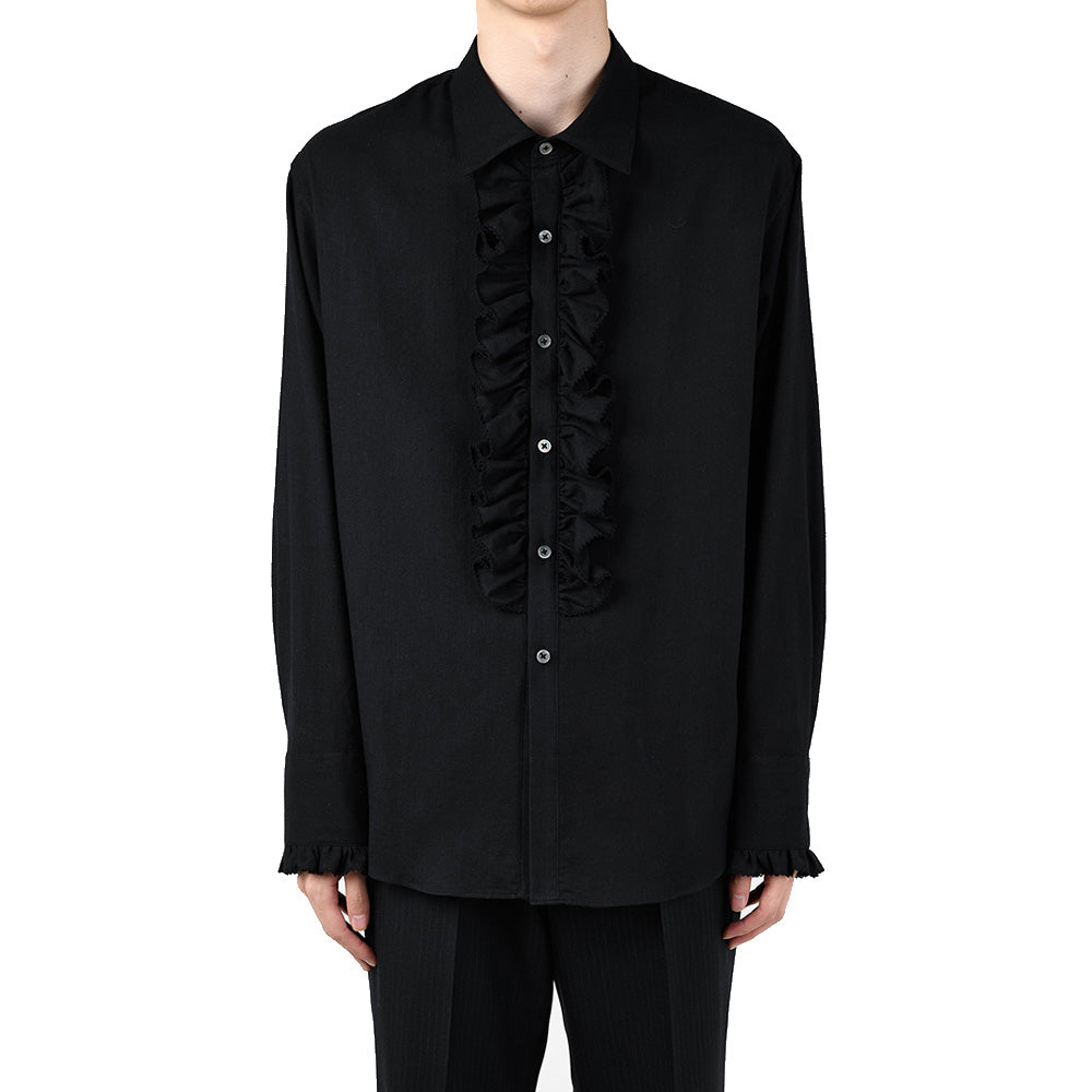 KHADI CALICO FRILL SHIRT