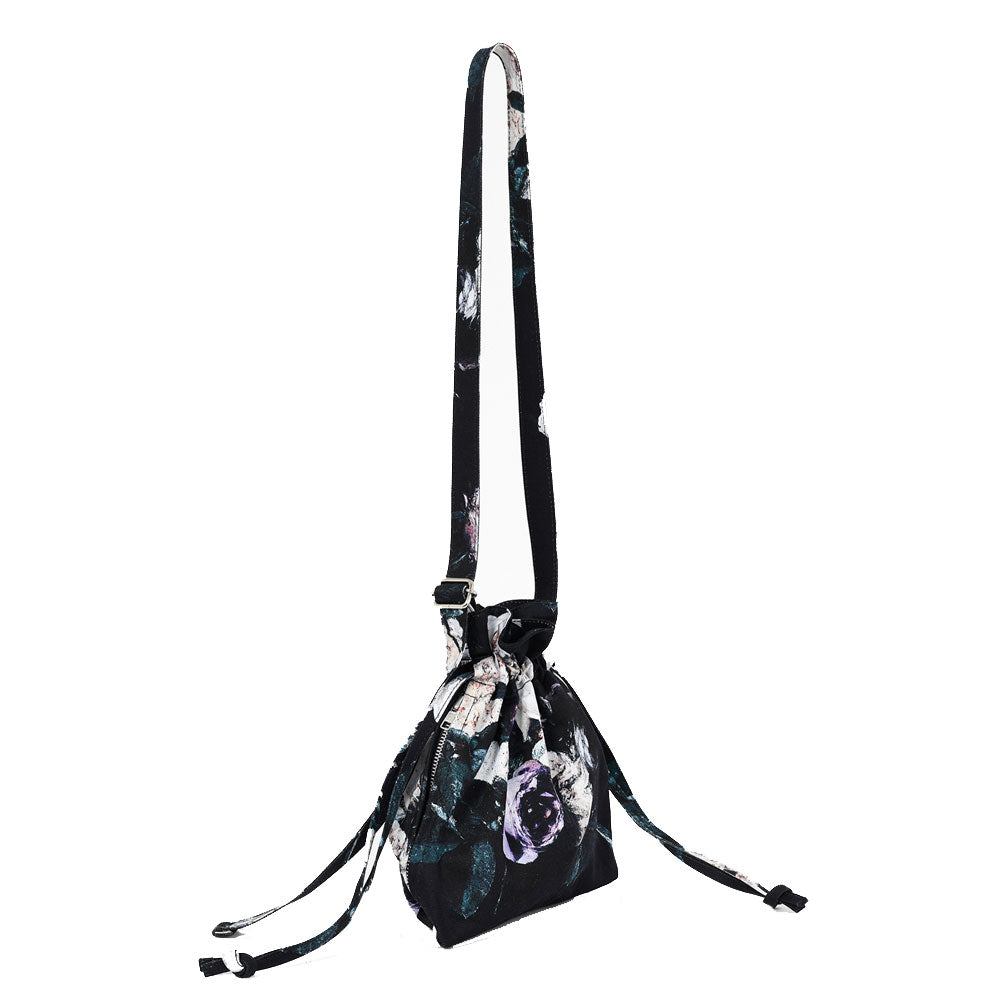 MINI DRAWSTRING BAG (PAINT FLOWER)