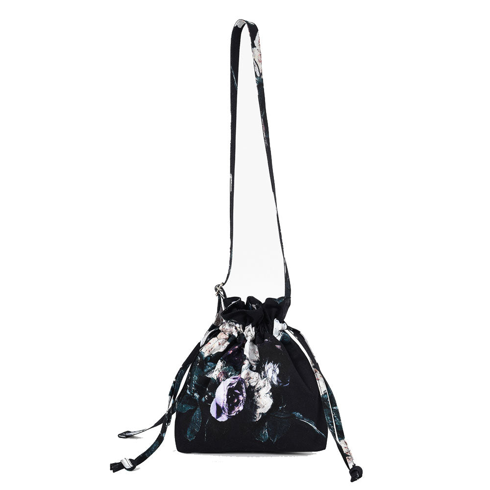 MINI DRAWSTRING BAG (PAINT FLOWER)