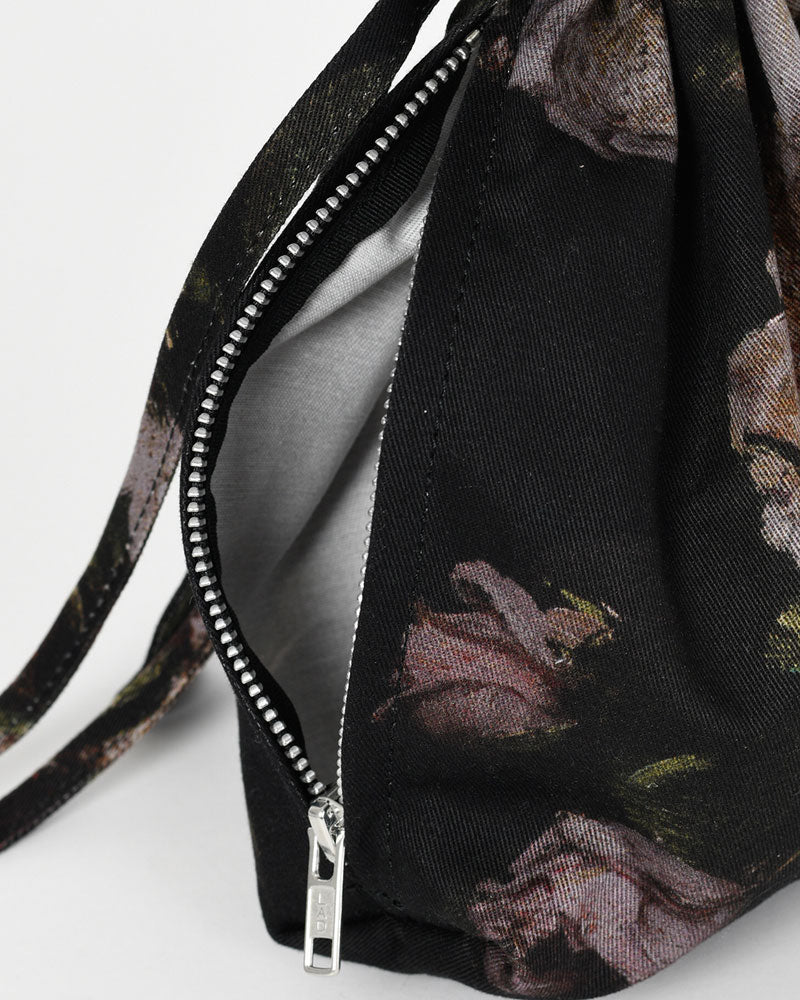 MINI DRAWSTRING BAG (PAINT FLOWER)