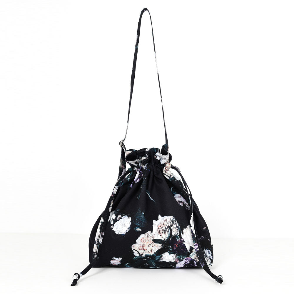 DRAWSTRING BAG (PAINT FLOWER)