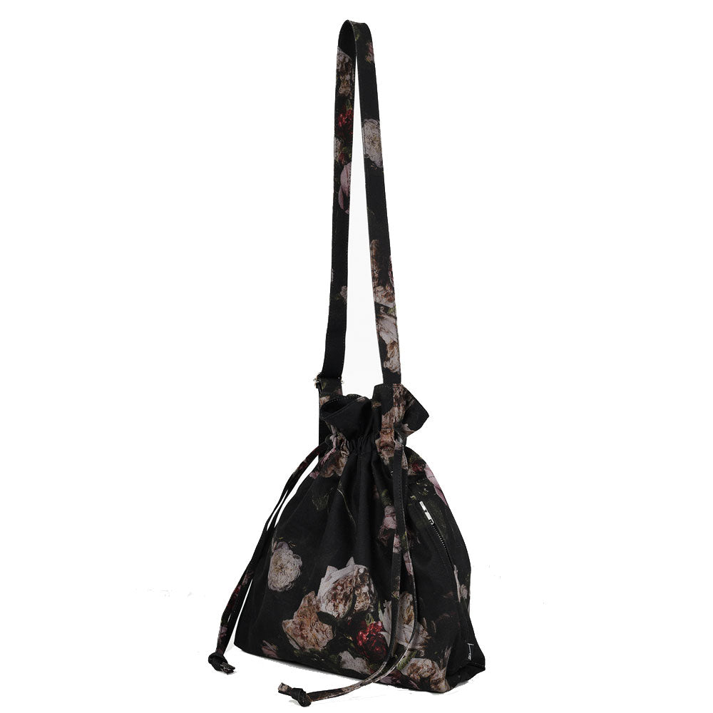 DRAWSTRING BAG (PAINT FLOWER)