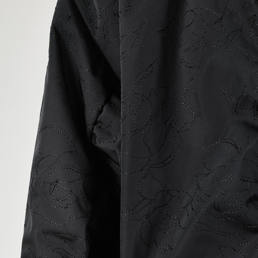 SOLO TWILL ALL-OVER EMBROIDERY MA-1 (ROSE柄)