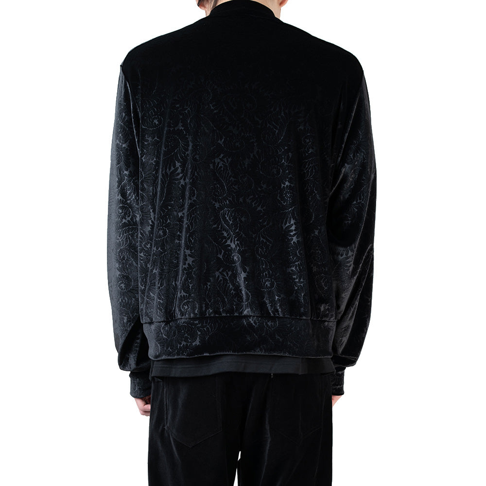 EMBOSSED VELOUR TRACK JACKET (SHELL柄)