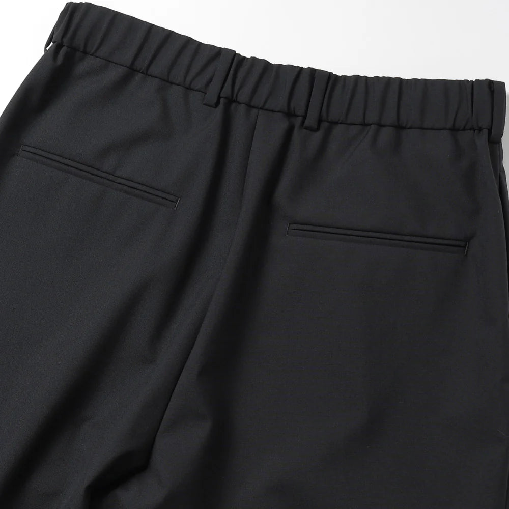 WOOL TROPICAL LOOSE FIT PANTS