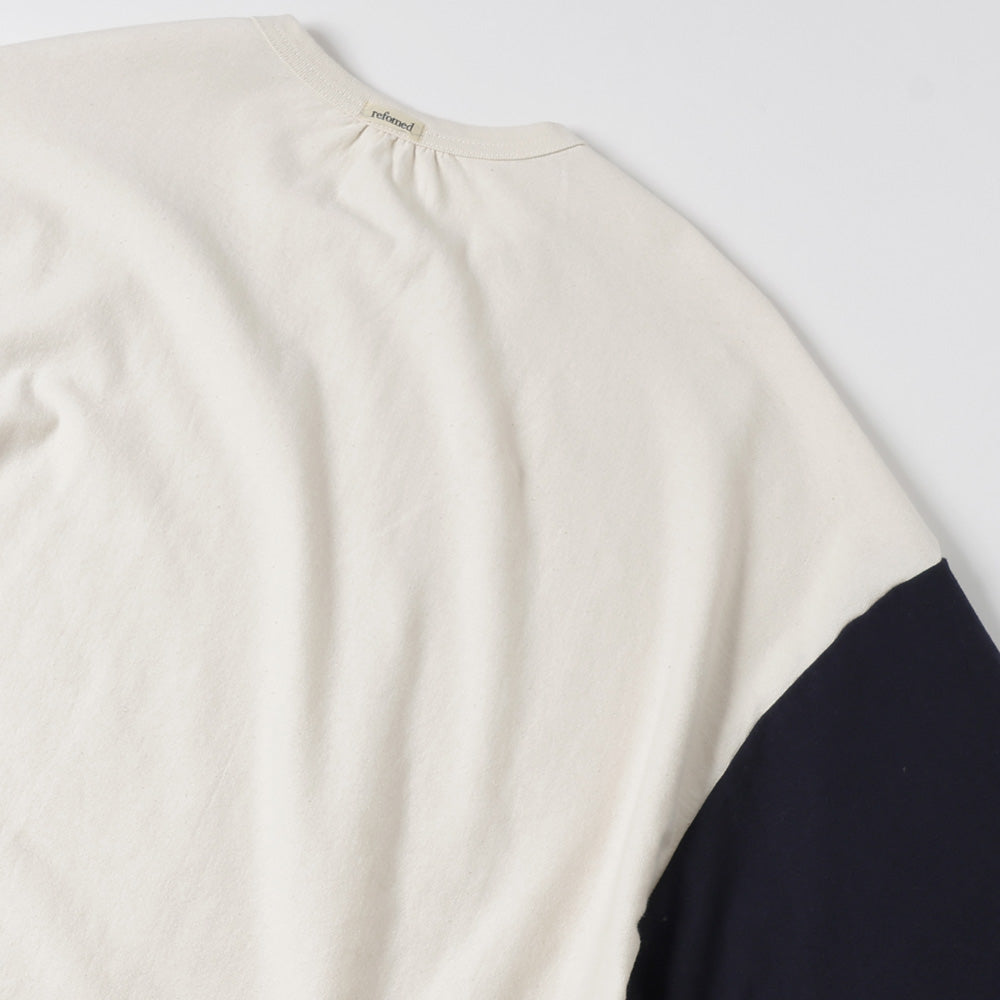 トップス refomed reversible tee 通販] refomed(リフォメッド) REVERSIBLE L/S TEE 商品ページ