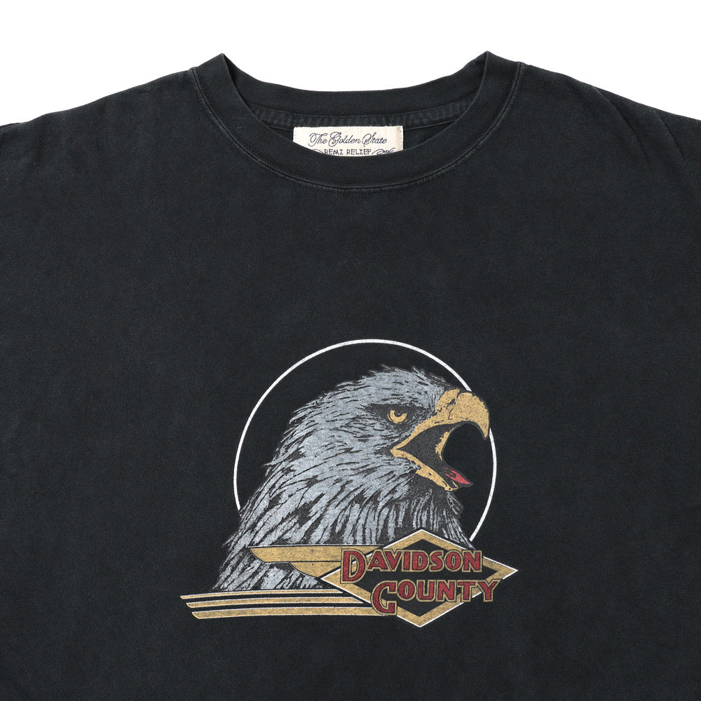 HARD SP加工20/-天竺BIGサイズT(DAVIDSON COUNTY)