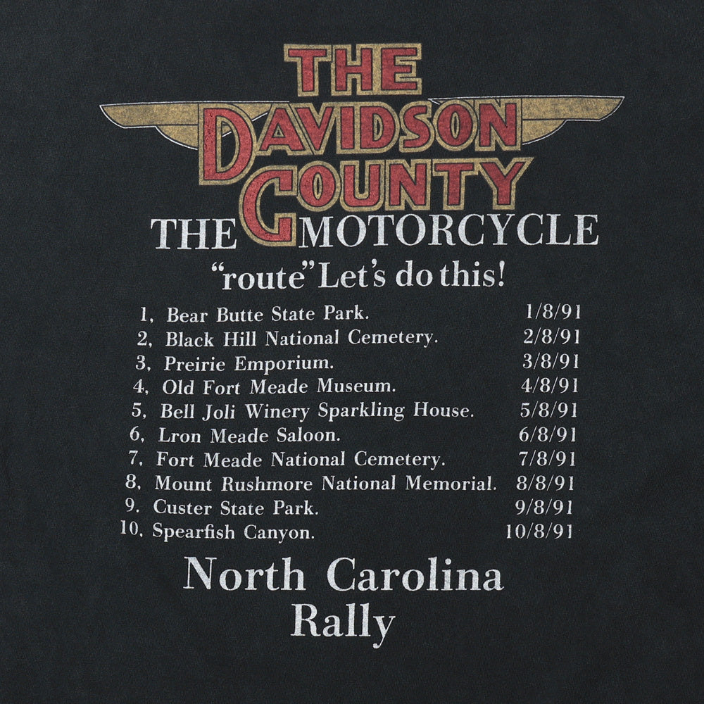 HARD SP加工20/-天竺BIGサイズT(DAVIDSON COUNTY)