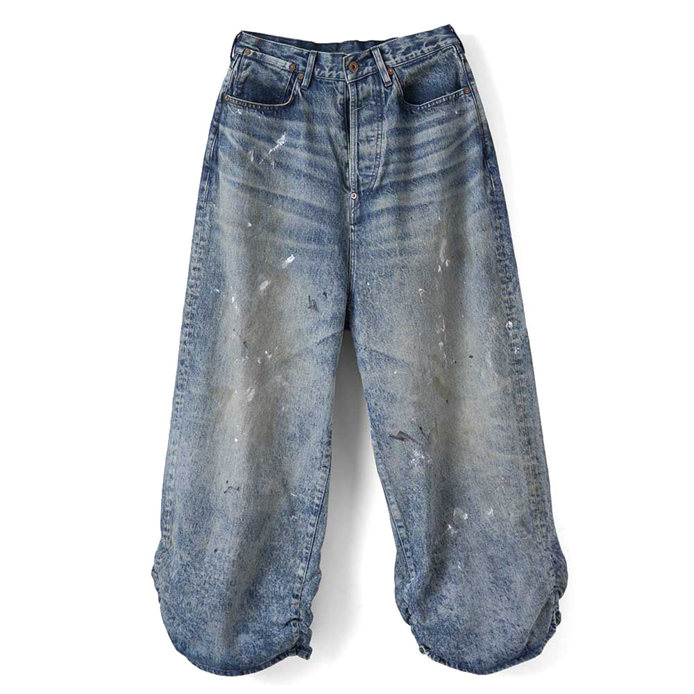 FRESH MAN DENIM WIDE PANTS PAINT