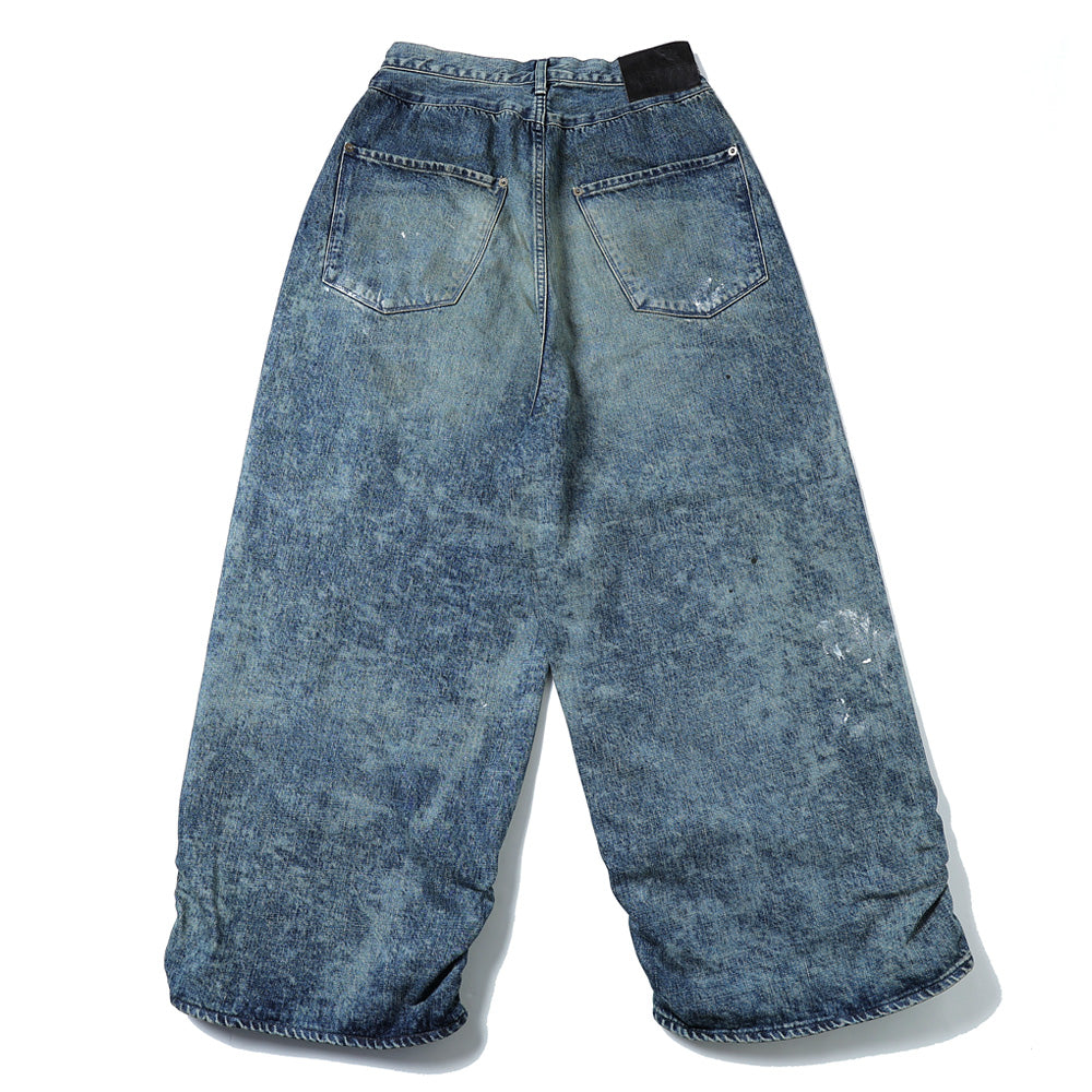 FRESH MAN DENIM WIDE PANTS PAINT