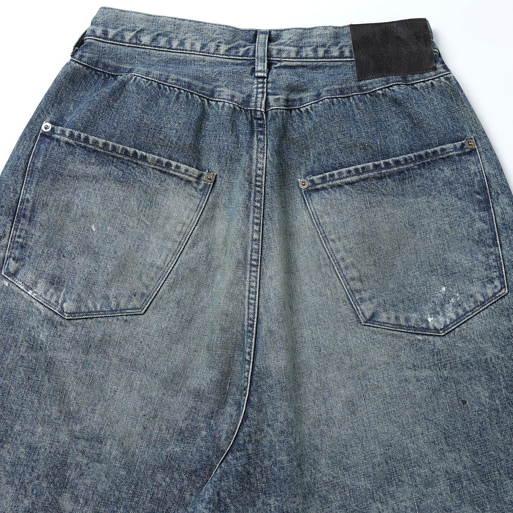 FRESH MAN DENIM WIDE PANTS PAINT