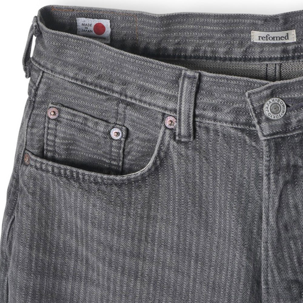 FRESH MAN DENIM WIDE PANTS by EDWIN STRIPE