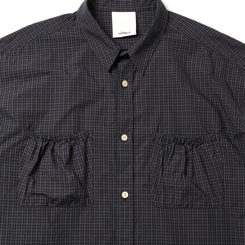 WRIST PATCH WIDE SHIRT CHECK