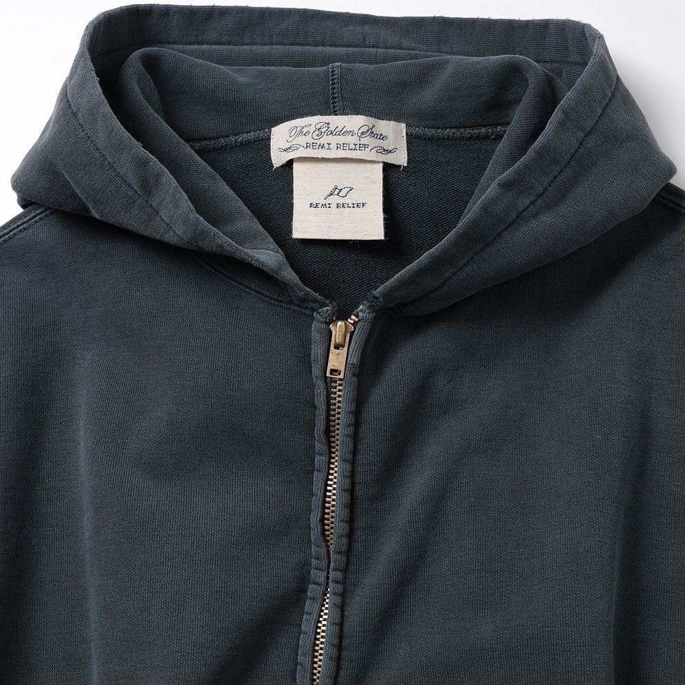 SP加工裏毛ZIPパーカー New Fit